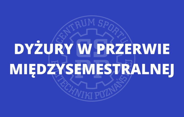 dyżury w przerwie